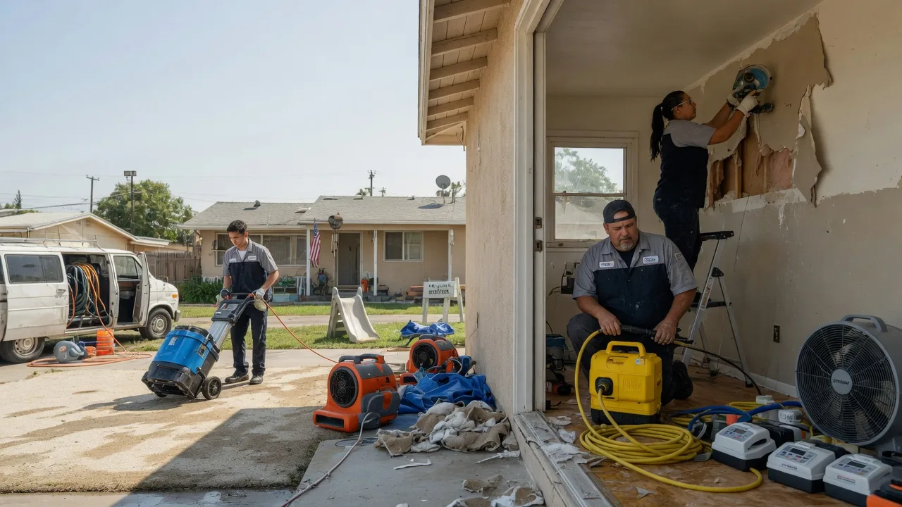 Water Damage Restoration in Trumbauersville, PA near me